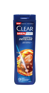 شامپو ضد شوره مردانه (تقویت کننده مو) کلیر 400 میل  CLEAR ANTI DANDRUFF NOURISHING SHAMPOO HAIR-FALL DEFENSE FOR MEN