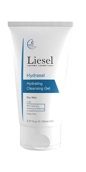 ژل شست و شوی آبرسان صورت هیدراسل لایسل LIESEL HYDRASEL HYDRATING CLEANSING GEL