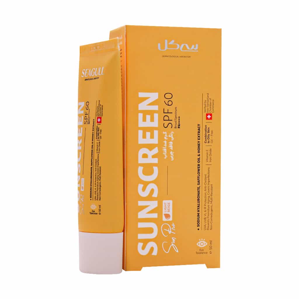 ضد آفتاب سی گل SPF60 فاقد چربی