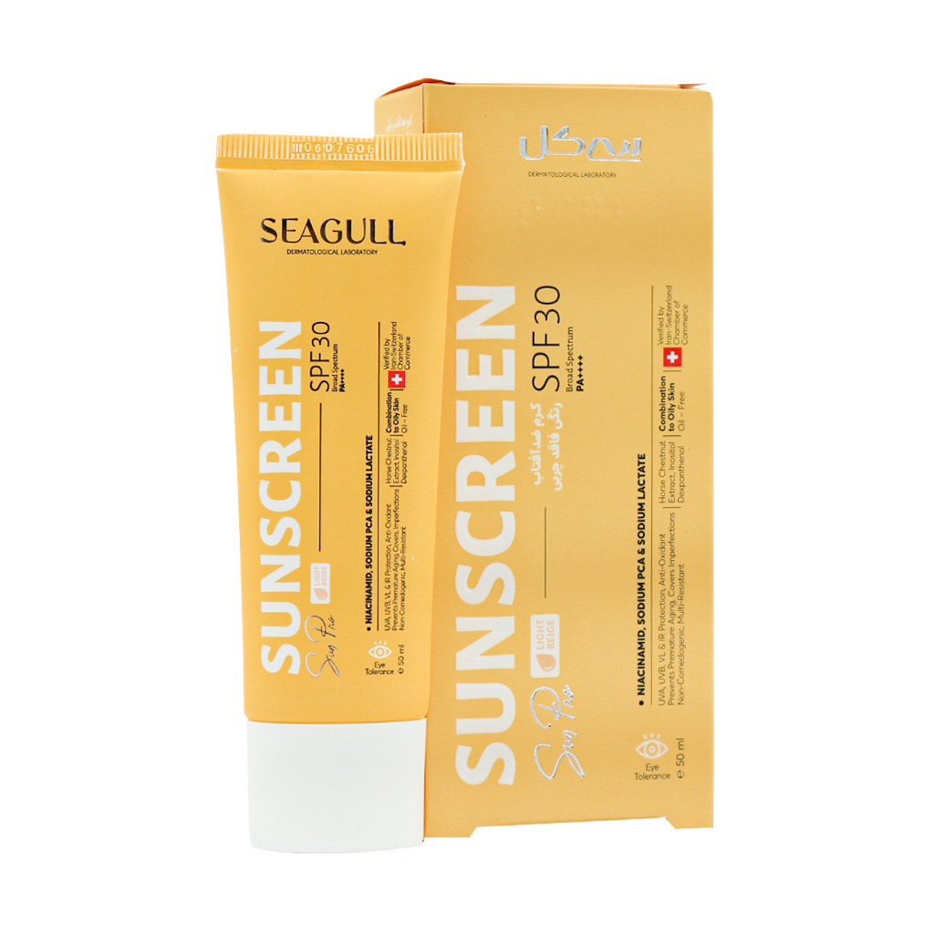 ضد آفتاب سی گل spf30 فاقد چربی