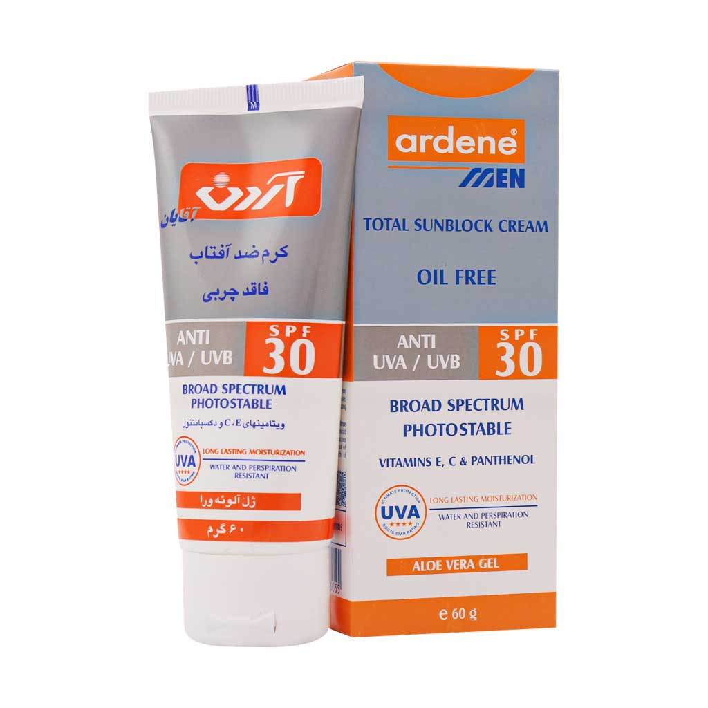 ضد آفتاب آقایان SPF30 آردن