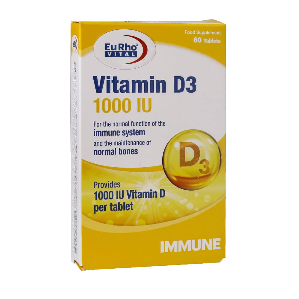 ویتامین D3 1000  یوروویتال